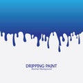 Paint dripping. Dripping liquid. Paint flows. Current paint stains. Current drops. Dripping blood. Seamless pattern. Current inks