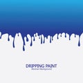 Paint dripping. Dripping liquid. Paint flows. Current paint  stains. Current drops. Dripping blood. Seamless pattern. Current inks Royalty Free Stock Photo