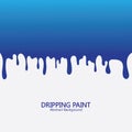Paint dripping. Dripping liquid. Paint flows. Current paint stains. Current drops. Dripping blood. Seamless pattern. Current inks