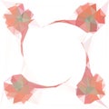 Paint Flower Petals Illustration Artwork