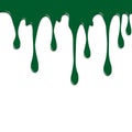 Paint Green colorful dripping splatter , Color splash or Dropping Background vector design