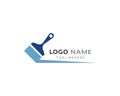 paint logo business vector