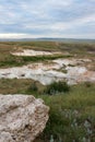 Paint Mines Archeological District located in Calhan, Colorado Royalty Free Stock Photo