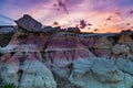 Paint mines interpretive park colorado springs Royalty Free Stock Photo