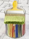 Paint project concept Royalty Free Stock Photo