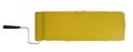 Paint Roller With Logn Yellow Stroke