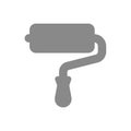 Paint roller vector icon Royalty Free Stock Photo
