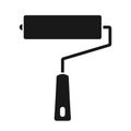 Paint roller vector icon Royalty Free Stock Photo