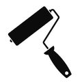 Paint roller vector icon Royalty Free Stock Photo