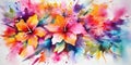 Paint a Stunning Watercolor Scene of a Tropical Paradise. Perfect for Invitations and Posters.
