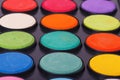 Paint watercolors pallet Royalty Free Stock Photo