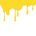 Paint Yellow color dripping, Color Droping Background