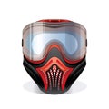 Paintball mask Royalty Free Stock Photo