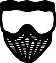 Paintball Mask Royalty Free Stock Photo