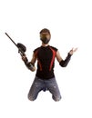 Paintball player Royalty Free Stock Photo