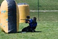 Paintball player