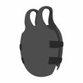 Paintball protective vest cartoon icon