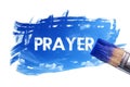 Painting prayer word