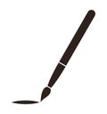 Paintbrush symbol Royalty Free Stock Photo