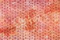 Painted brick wall texture. Colorful brickwork background Royalty Free Stock Photo