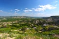 Painted Canyon in Badlands, Theodore Roosevelt National Park Royalty Free Stock Photo