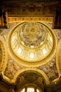 Painted ceiling of the Naples Duomo