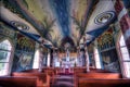 Painted Church Royalty Free Stock Photo
