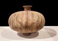 Chinese Pottery Jar Antiquity Royalty Free Stock Photo