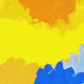 Painted colorful watercolor background