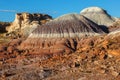 Painted Desert Badlands Petrified Forest National Park Royalty Free Stock Photo