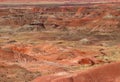 Painted Desert landscape, Petrified Forest National Park, Arizona, USA Royalty Free Stock Photo