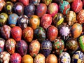 Painted Easter eggs Royalty Free Stock Photo