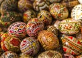 Painted Easter eggs Royalty Free Stock Photo