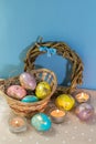 Painted easter eggs