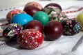 Painted eggs for Easter, Ukrainian Easter eggs and Easter eggs o