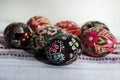 Painted eggs for Easter, Ukrainian Easter eggs and Easter eggs o