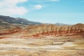 Painted Hills, John Day Fossil Beds National Monument Royalty Free Stock Photo