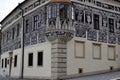 Painted House on a Charles` Square, Trebic, Czech republic