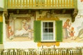 Painted house in Oberamergau, Germany