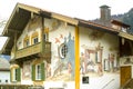 Painted house in Oberamergau, Germany