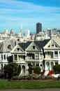 Painted Ladies, Alamo Square, San Francisco Royalty Free Stock Photo