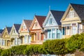 Painted Ladies at Alamo Square, San Francisco, California, USA Royalty Free Stock Photo