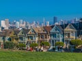 The Painted Ladies of San Francisco Royalty Free Stock Photo