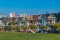 The Painted Ladies of San Francisco Royalty Free Stock Photo