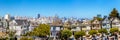 The Painted Ladies in San Francisco Royalty Free Stock Photo