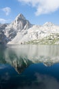 The Painted Lady at Rae Lakes in Kings Canyon National Park. Royalty Free Stock Photo