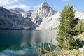 The Painted Lady at Rae Lakes in Kings Canyon National Park. Royalty Free Stock Photo