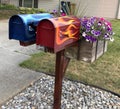 Painted Mail boxes