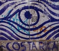 Painted Mural Of A Large Eye In Lagos Portugal