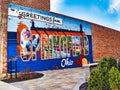 Painted Mural in Springfield Ohio USA 2023 Royalty Free Stock Photo